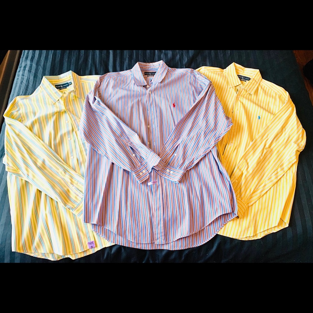 Ralph Lauren button down shirts
